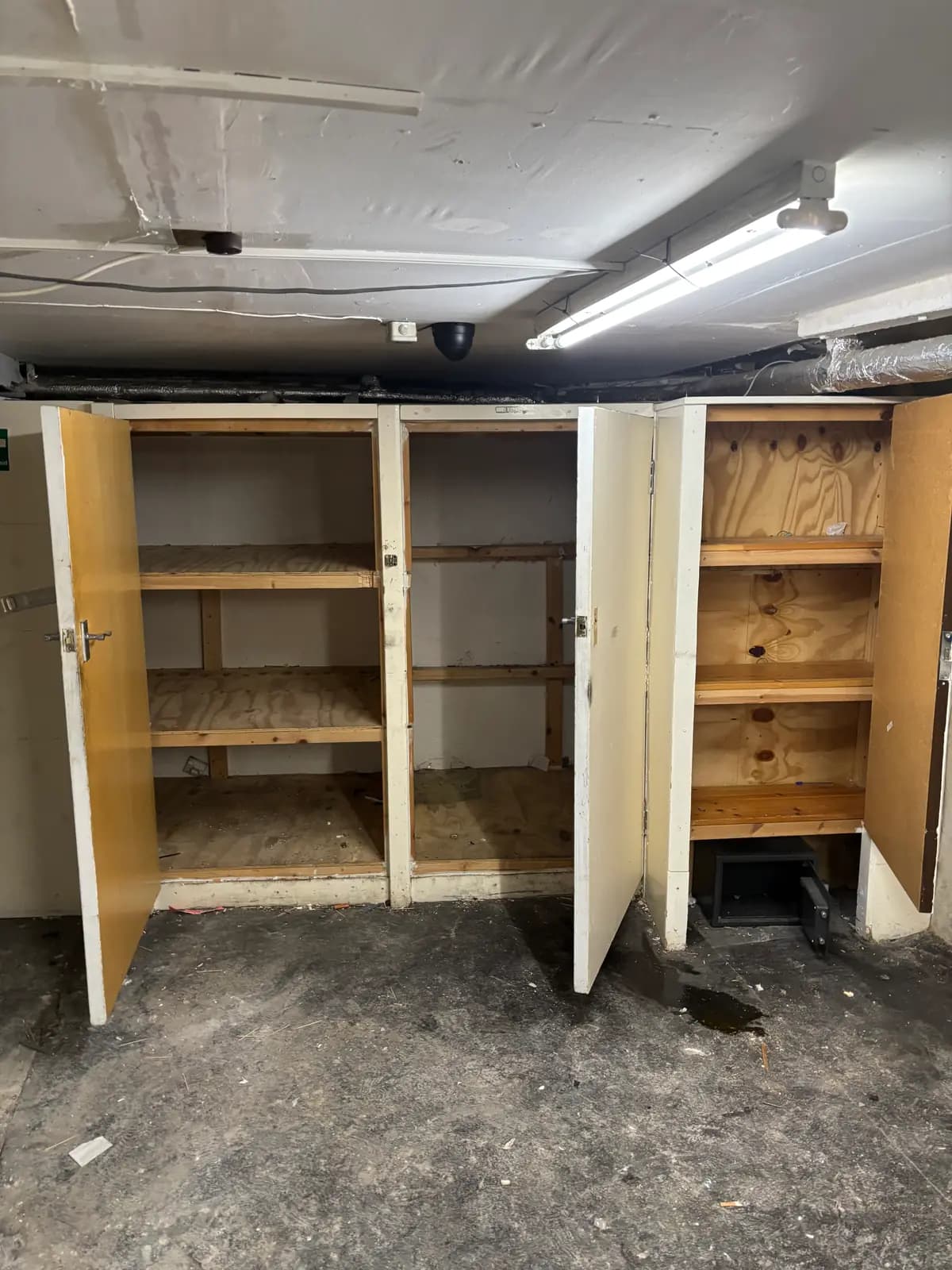 After storage clearance waste removal — cleared and tidy